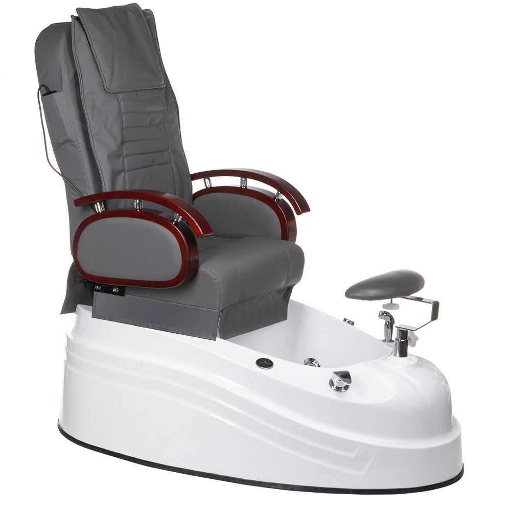 Pedicure chair with massage BR-2307 Gray