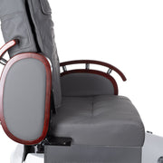 Pedicure chair with massage BR-2307 Gray