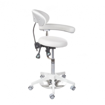 Medical stool with backrest BD-Y914 White