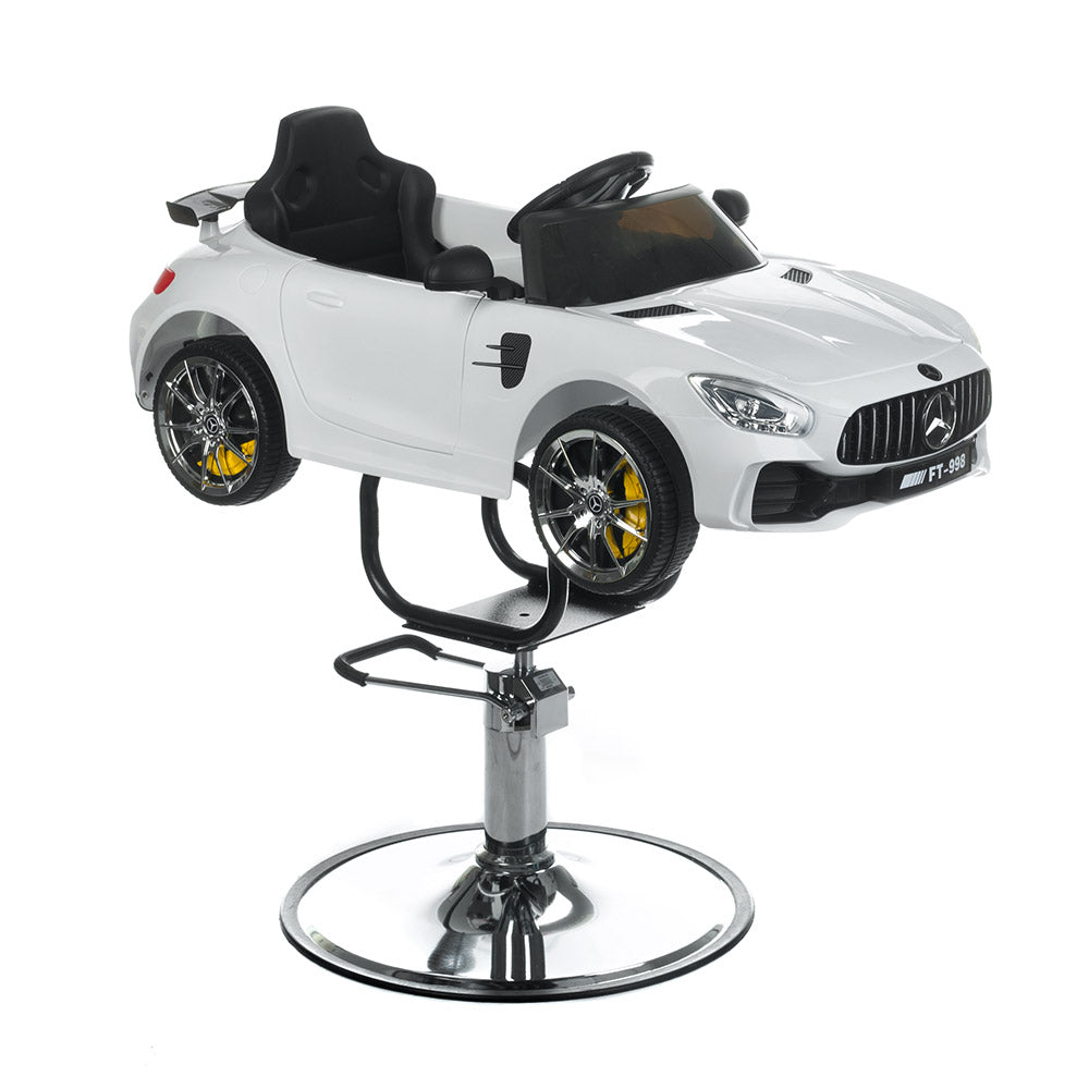 Children's Mercedes white hairdressing chair