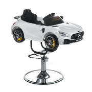 Children's Mercedes white hairdressing chair