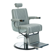 Light Gray Barber Chair ODYS BH-31825M