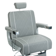 Light Gray Barber Chair ODYS BH-31825M