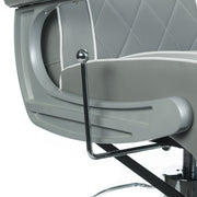Light Gray Barber Chair ODYS BH-31825M