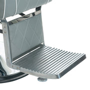 Light Gray Barber Chair ODYS BH-31825M