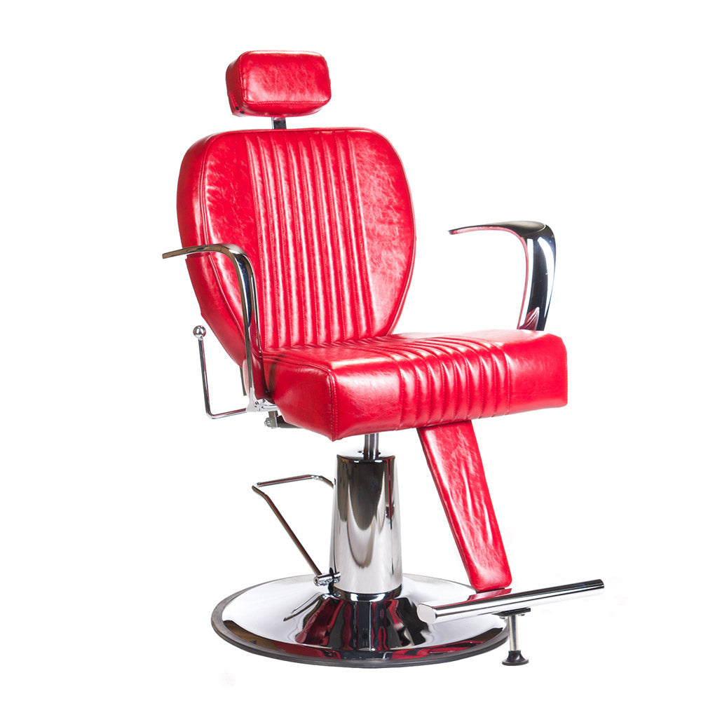 OLAF BH-3273 Barber Chair – Red