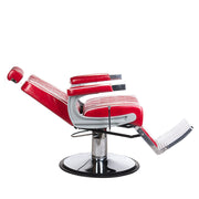 Barber chair ODYS BH-31825M Red