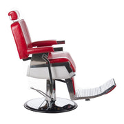 Barber chair LUMBER BH-31823 Red