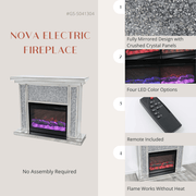 Nova Electric Fireplace