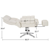 Beauty Salon Chair, Reclining Esthetician Chair for Facial, Eyelash Extension, Eyebrows, Tattoo – Model 8129