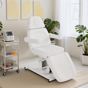 3 Motors Fully Adjustable Electric Facial Bed, Hydraulic Massage Beauty Tattoo Chair with Thick Cushion 2782