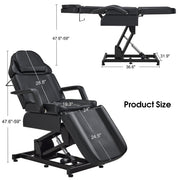 Electric Beauty Bed with 3 Motors, Tattoo Facial Bed for Esthetician , Massage Table for Client 2751