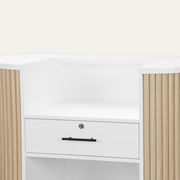 Petite René Pure Tambour Reception Desk