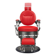 Kaiser Retro Style Vintage Barber Chair Red DIR