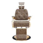Cavalier Golden Barber Chair Vintage Brown DIR