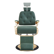 Cavalier Golden Barber Chair Vintage Green DIR
