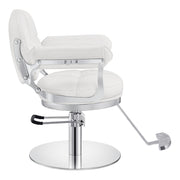 Milano Salon Hairdressing Styling Chair White DIR