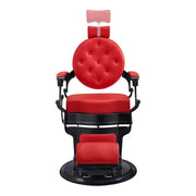 The Viking Modern Barber Chair Red DIR
