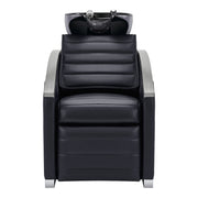 Bella V Reclining Massage Salon Backwash Chairs Black DIR