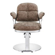 Milano Salon Hairdressing Styling Chair Vintage Brown DIR