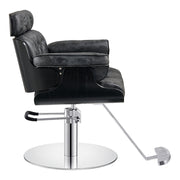 Empress Vintage Styling Chair in Vintage Black DIR