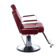 Barber chair HOMER BH-31237 Cherry