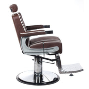 ODYS BH-31825M Barber Chair Matte Brown