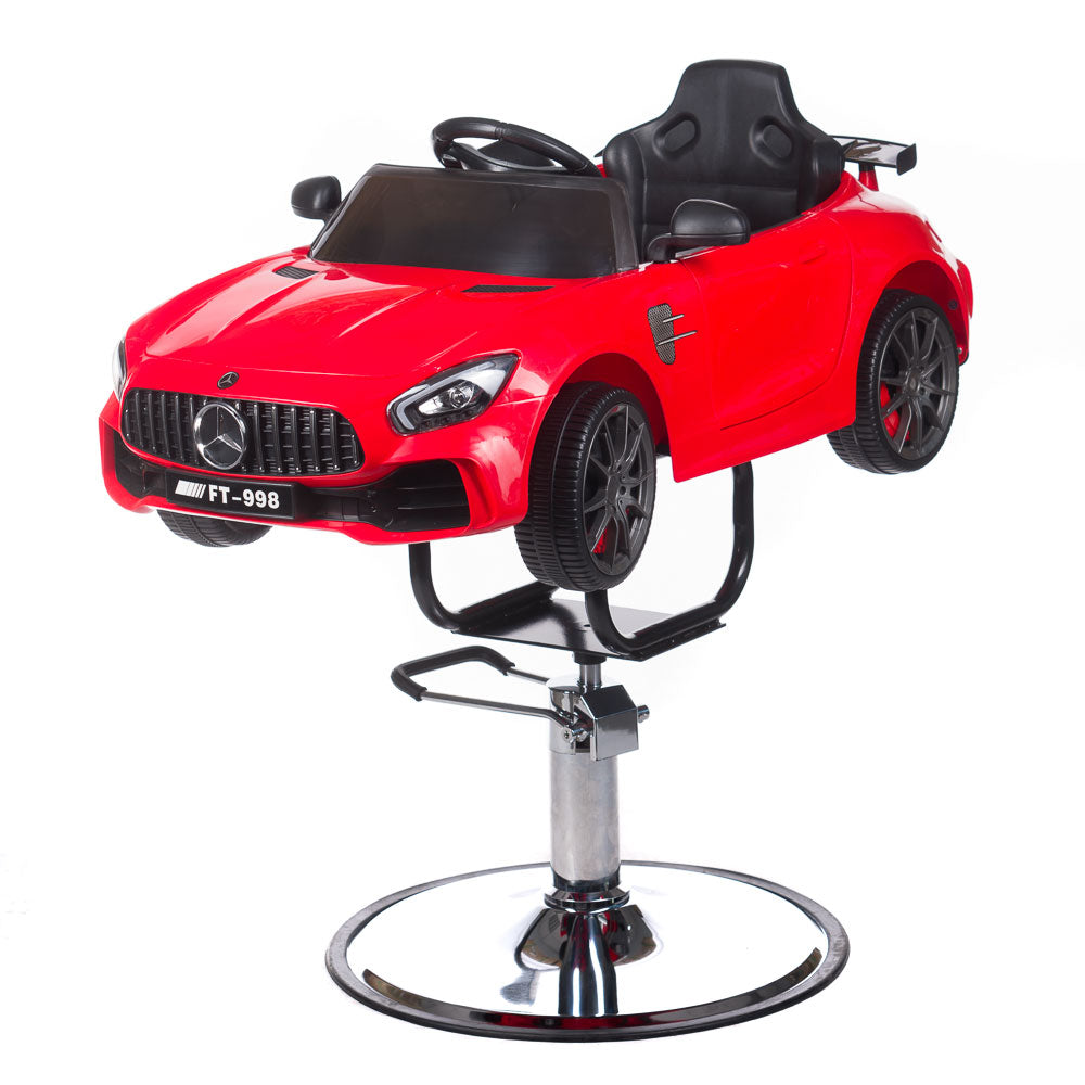 Children's Mercedes red hairdressing chair