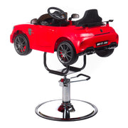 Children's Mercedes red hairdressing chair