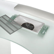 Manicure table with mounting hole BD-3453+O White