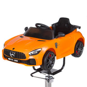 Children's Mercedes orange barber chair