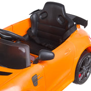 Children's Mercedes orange barber chair