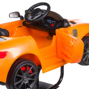 Children's Mercedes orange barber chair