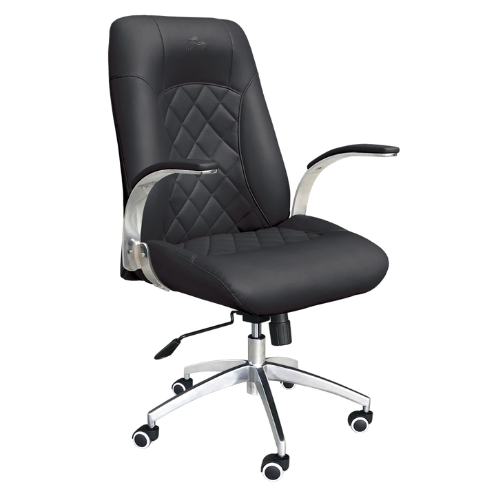 Customer Chair Diamond 3209 in Black Whale Spa