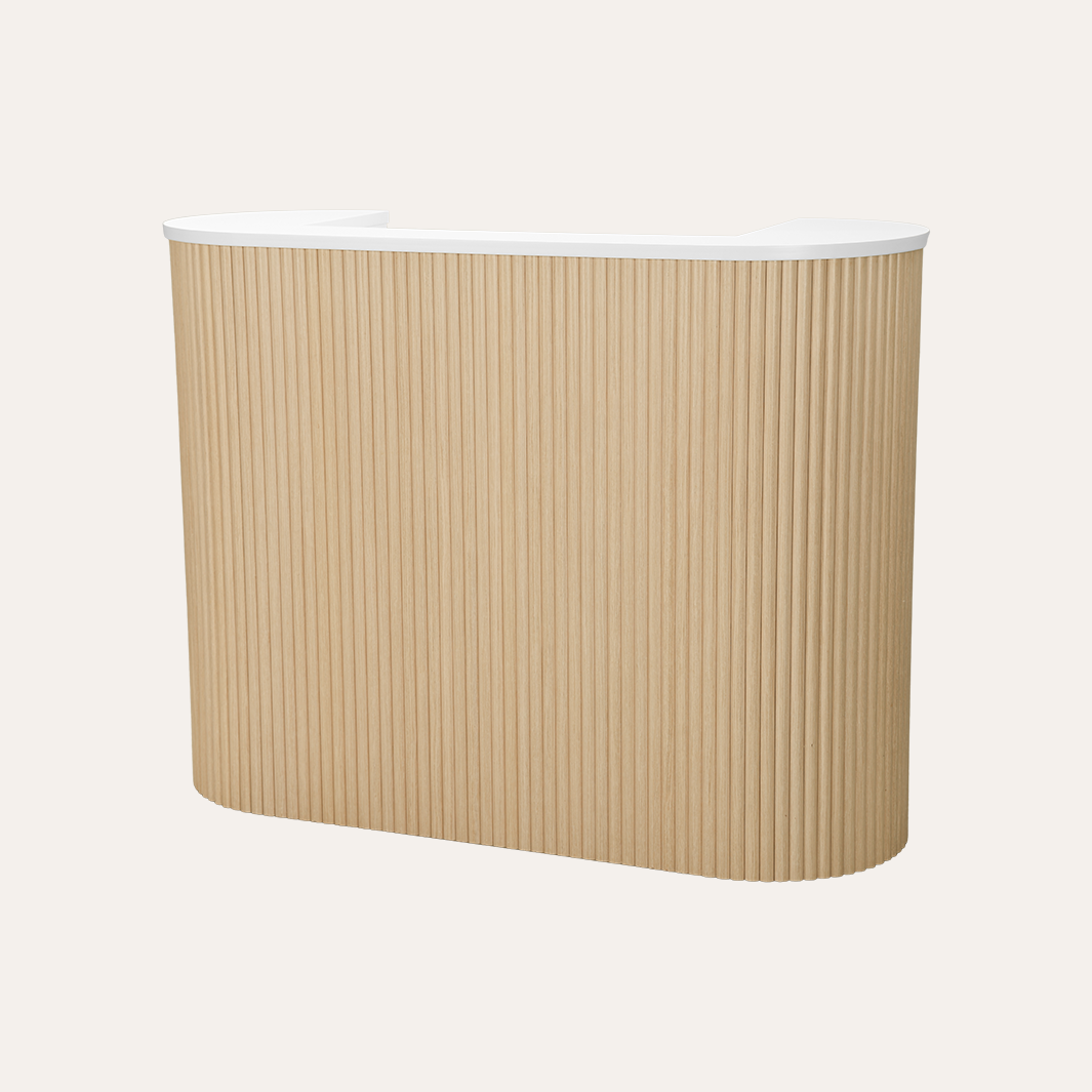 René Pure Tambour Reception Desk