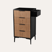 Noir Tambour Salon Station Stand - 2pks
