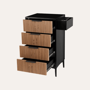 Noir Tambour Salon Station Stand - 2pks