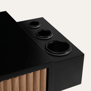 Noir Tambour Salon Station Stand - 2pks