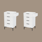 Nouveau Tambour Salon Station Stand - 2pks