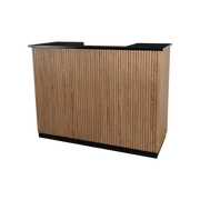 NOIR Tambour Reception Desk