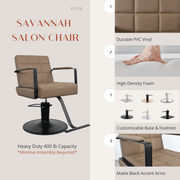 Savannah Salon Chair