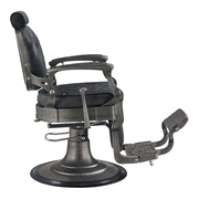 Kaiser Retro Style Barber Chair Vintage Black DIR