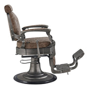 Kaiser Retro Style Barber Chair Vintage Brown DIR