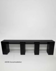 Wheelchair Accessible Manicure Table w/ NO MOUNTED TOP - Edge Line Belava