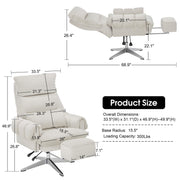Beauty Salon Chair, Reclining Esthetician Chair for Facial, Eyelash Extension, Eyebrows, Tattoo – Model 8129