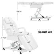 Electric Beauty Bed with 3 Motors, Tattoo Facial Bed for Esthetician , Massage Table for Client 2751
