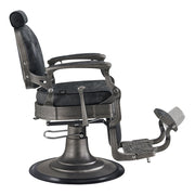 Kaiser Retro Style Barber Chair Vintage Black DIR