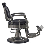 Kaiser Retro Style Vintage Barber Chair Black DIR