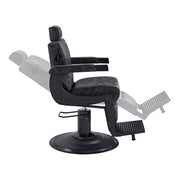 Belgrano Barber Chair Vintage Black DIR