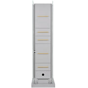 Magic Double LED Lighted Styling Station Silver Gray DIR